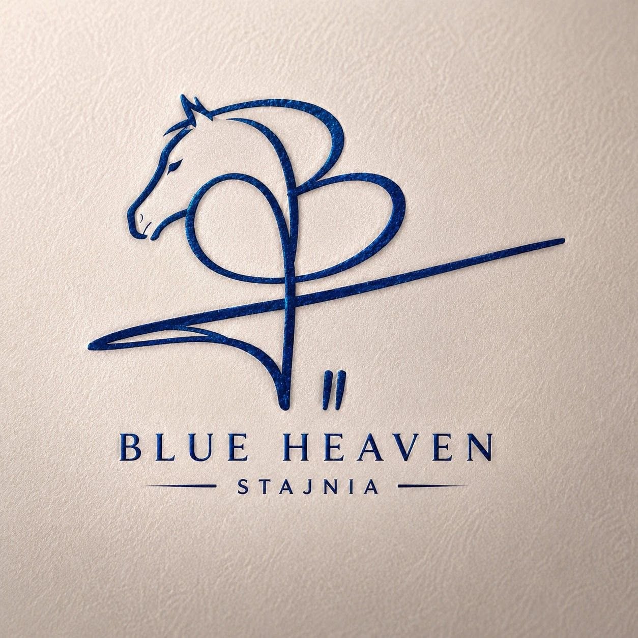 Logo Stajnia Blue Heaven
